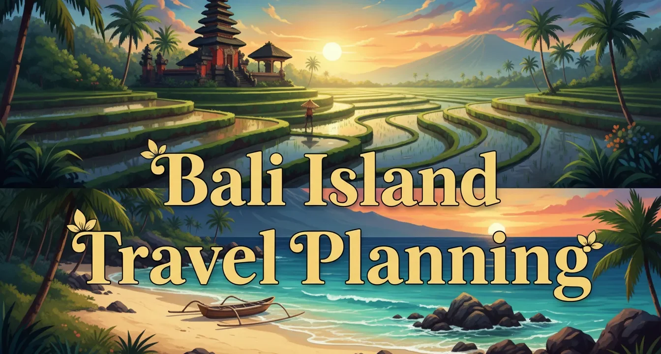 Bali Island Travel Planning