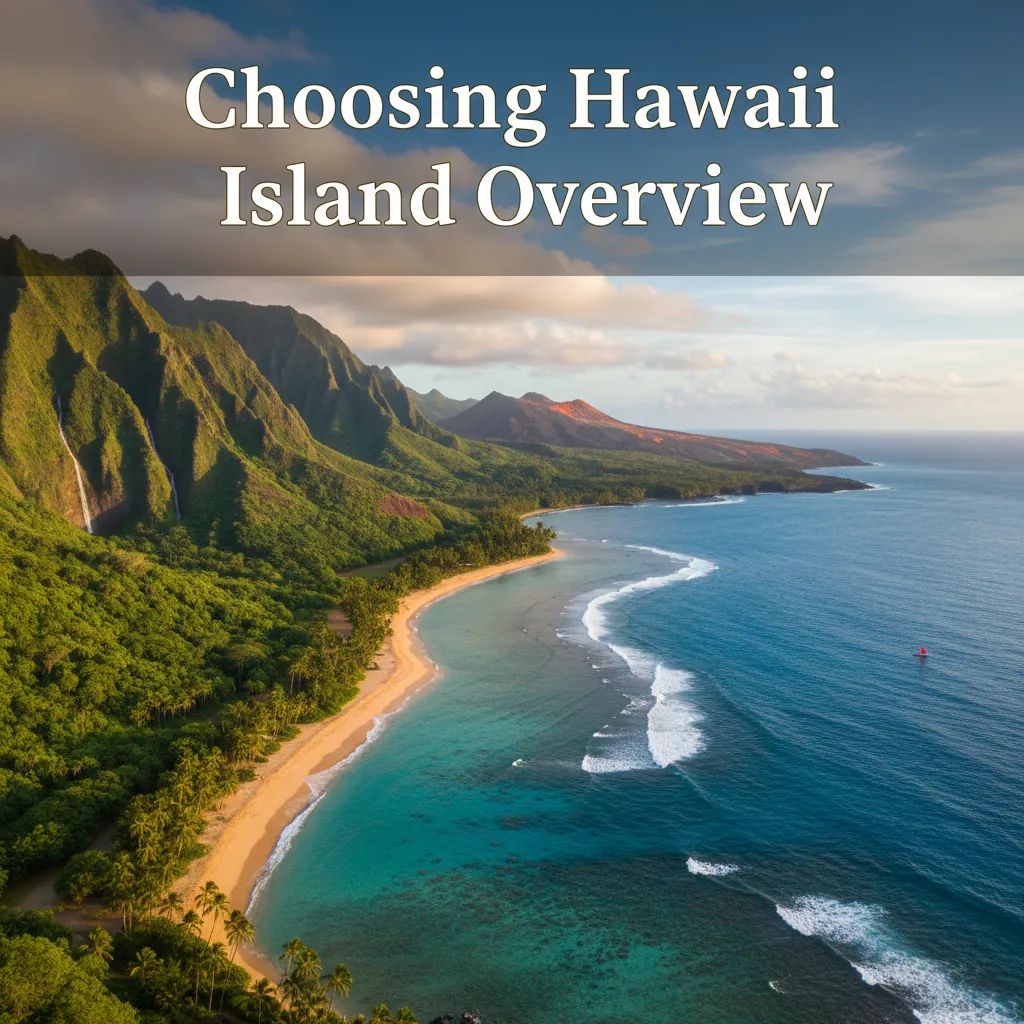 Choosing Hawaii island overview