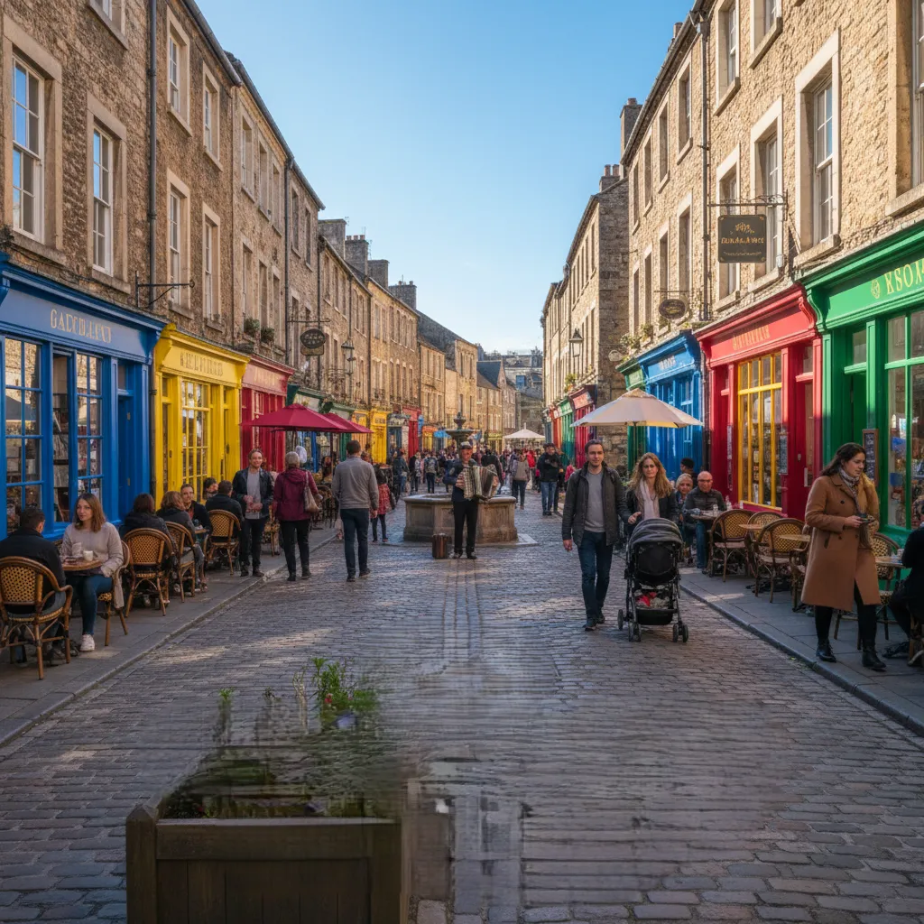 City neighborhoods street view exploration