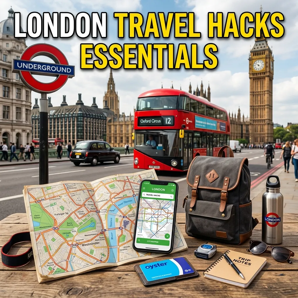 London travel hacks essentials