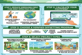 How to Offset Flight Emissions