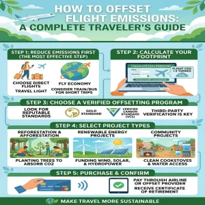 How to Offset Flight Emissions