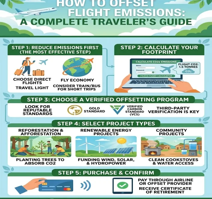 How to Offset Flight Emissions